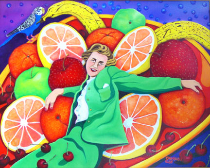 Fruity Freda Finds Friends © Jane Caminos